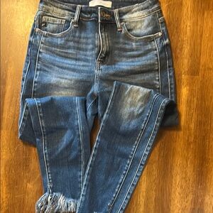 KanCan Blue Straight Leg Jeans Classic Style
